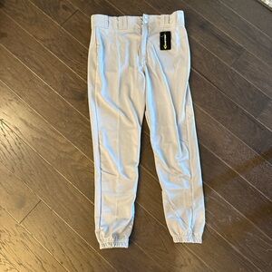 Easton Men's Light Gray Baseball Pantd